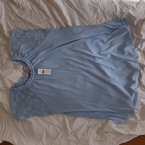 BNWT Blue LOFT Top, Size M